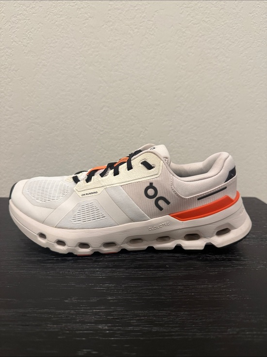 On Clouds Shoes - On Cloud Cloudrunner 2 White & Sand Running Shoes Women’s Size 9.5 W9.5 Orange
